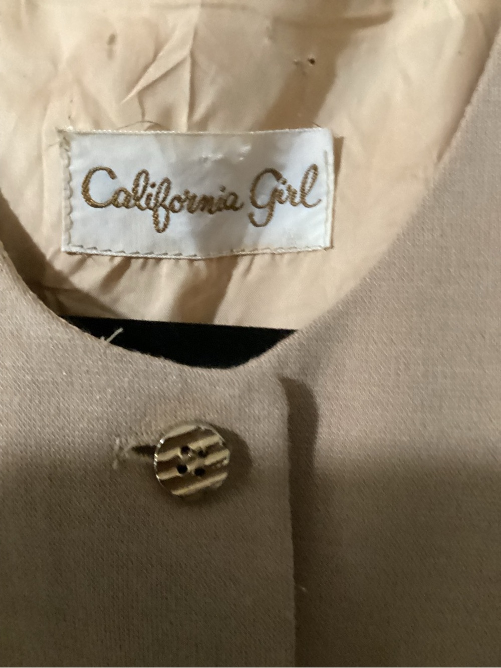 ( SOLD ) Vintage 70s California Girl Dress - Picture 5 of 5